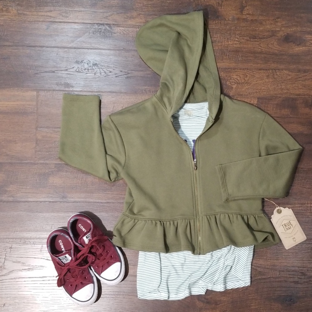 True Craft | Zip Up Sweatshirt Hoodie Light Jacket - Picture 4 of 5